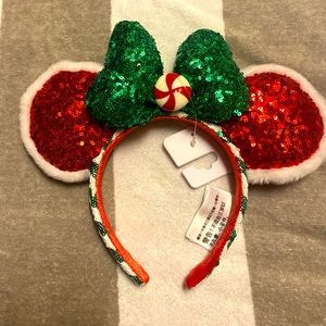 Disney Christmas 2020 Peppermint Twist Ears